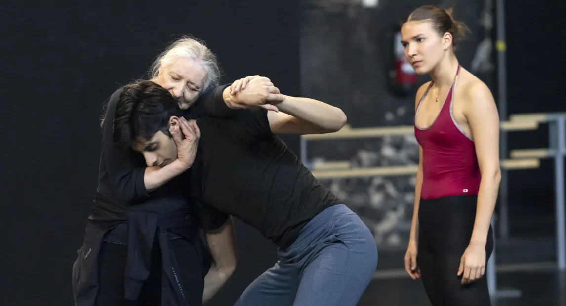 Ana Laguna durante la master workshop