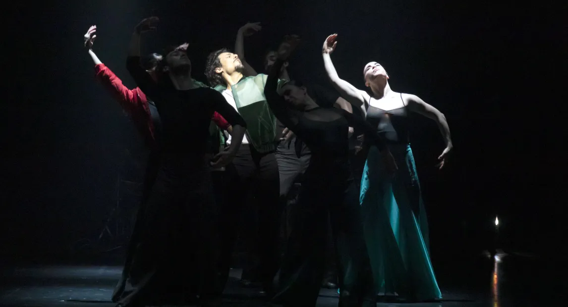 Foto de escena de 'Tentativo', de Compañía de Danza Jesús Carmona', en Centro Danza Matadero