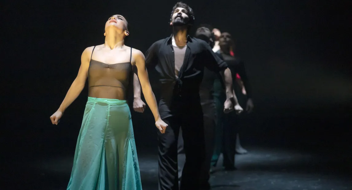Foto de escena de 'Tentativo', de Compañía de Danza Jesús Carmona', en Centro Danza Matadero
