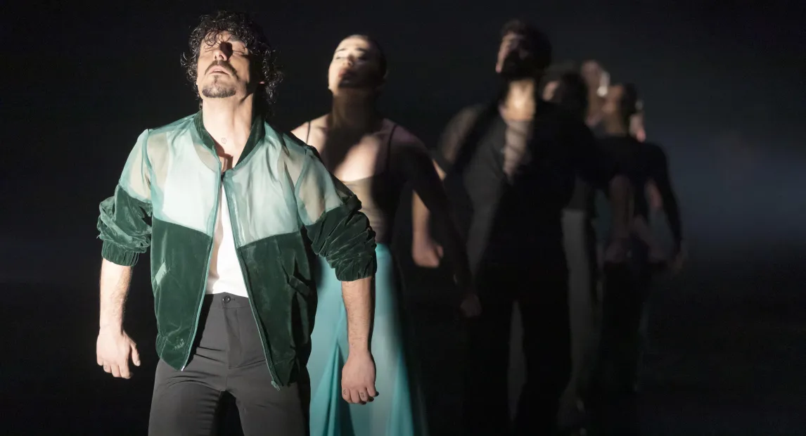 Foto de escena de 'Tentativo', de Compañía de Danza Jesús Carmona', en Centro Danza Matadero