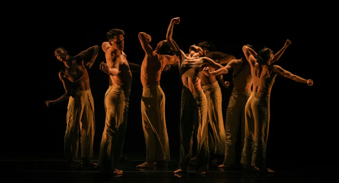 Martha Graham Dance Company in Baye &amp; Asa’s Cortege; photo by Isabella Pagano.