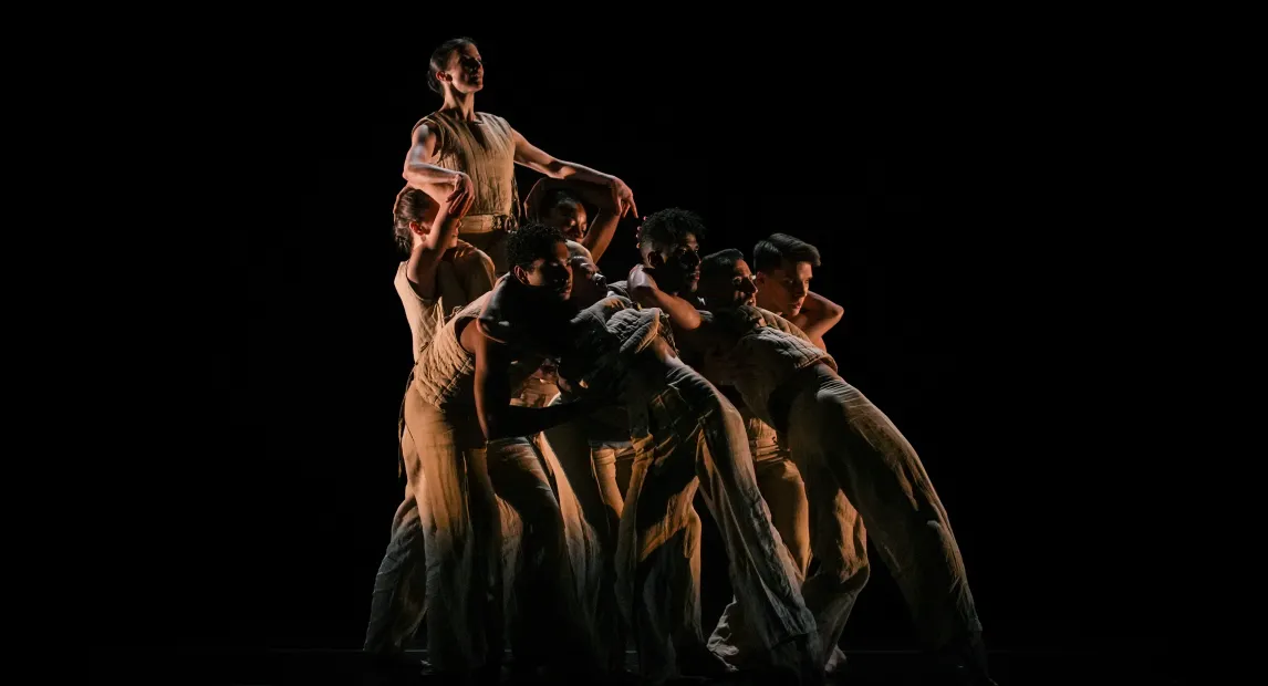 Martha Graham Dance Company in Baye &amp; Asa’s Cortege; photo by Isabella Pagano.