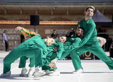 Elías Aguirre: 'Cuerpo Romo. Madrid danza sus calles'©Gorka Bravo