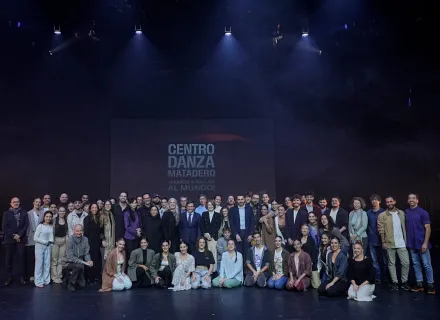 Presentación Centro Danza Matadero. Foto de familia