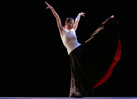 Xin Ying in Martha Graham’s Immediate Tragedy by Melissa Sherwood