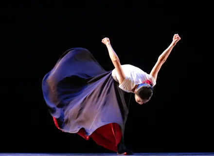 Xin Ying in Martha Graham’s Immediate Tragedy by Melissa Sherwood