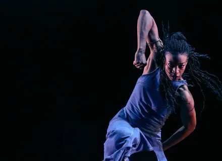 Leslie Andrea Williams in Jamar Roberts’s We the People; photo by Isabella Pagano.