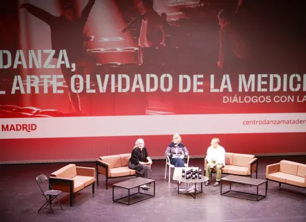 Marta Rivera de la Cruz, María Pagés y Arnaud Mahouy