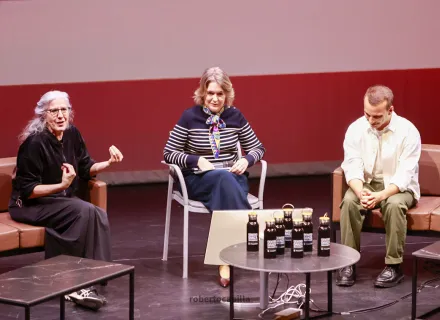 Marta Rivera de la Cruz, María Pagés y Arnaud Mahouy