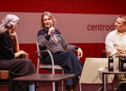 Marta Rivera de la Cruz, María Pagés y Arnaud Mahouy