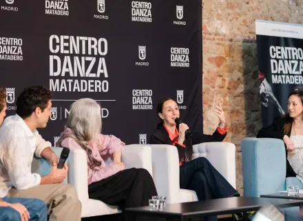 Presentación en rueda de prensa de 'Struere', en Centro Danza Matadero. Foto de Alba Muriel