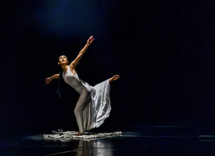 So Young An in Martha Graham’s Errand into the Maze; photo by Scott Serio.