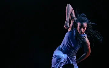 Leslie Andrea Williams in Jamar Roberts’s We the People; photo by Isabella Pagano.