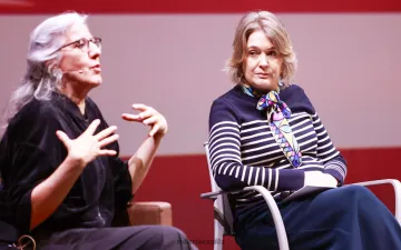 Marta Rivera de la Cruz y María Pagés
